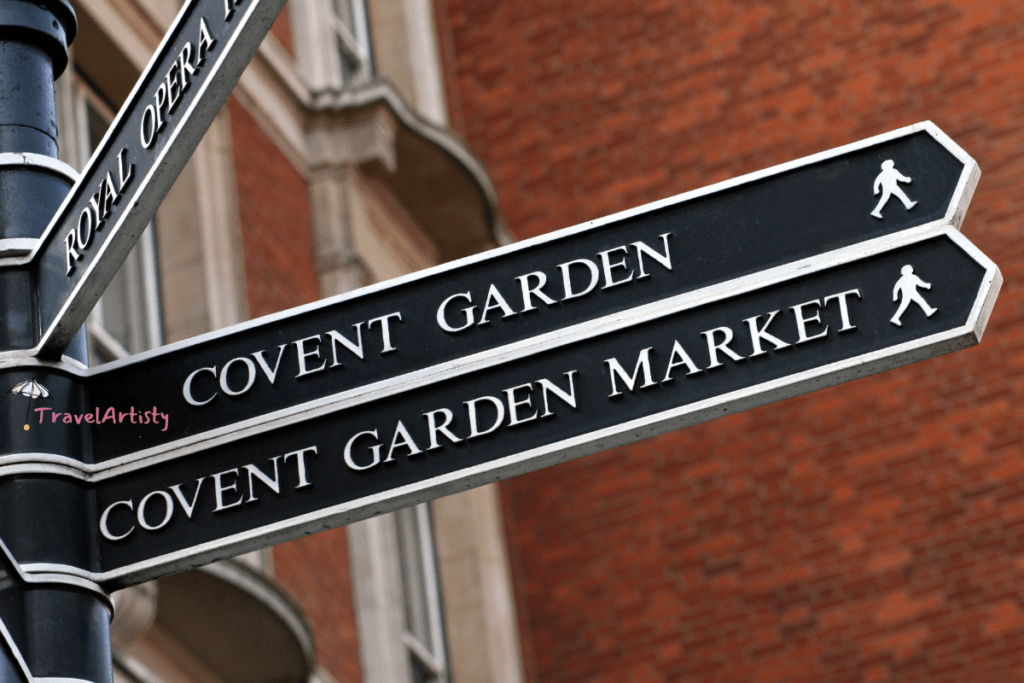 Covent Garden, Charing Cross + Trafalgar Square